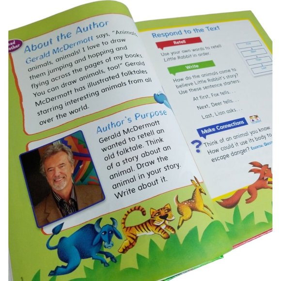 Wonders Grade 1 Literature Anthology Elementary Reading Unit 4 2020 Homeschool - Picture 5 of 7
